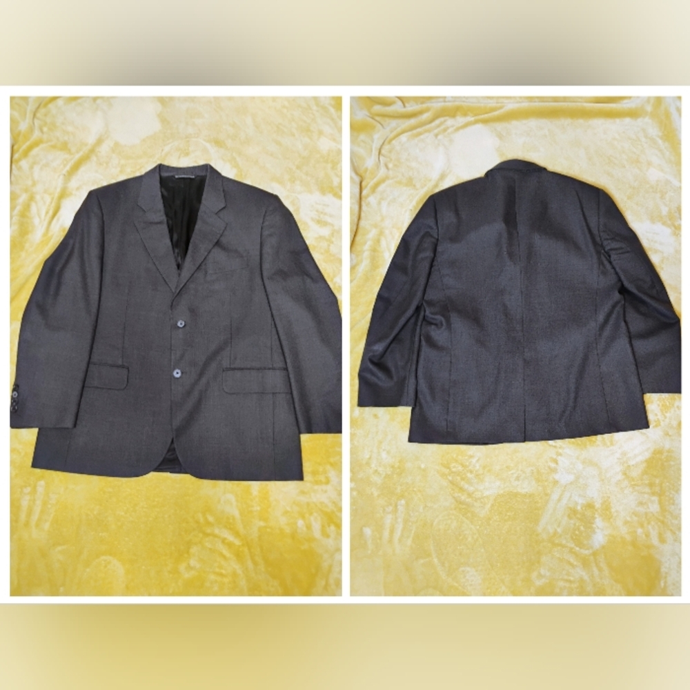 Paul Dione Men's Gray Sports  Coat
